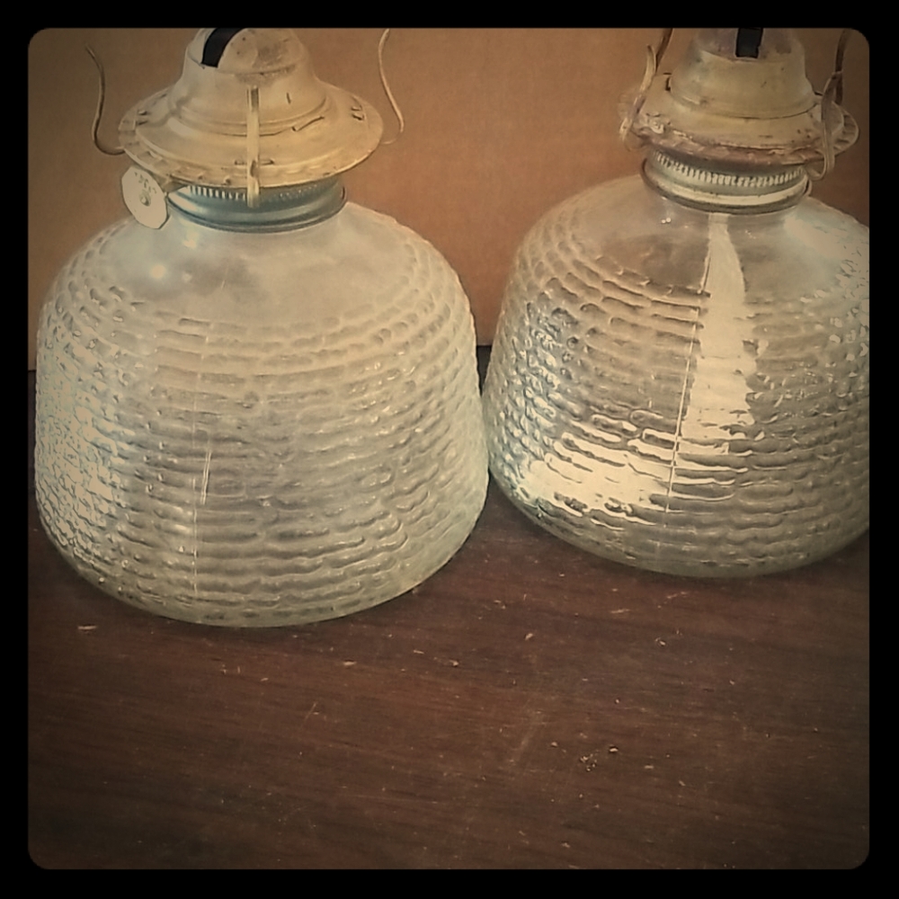 Oil lamps, vintage